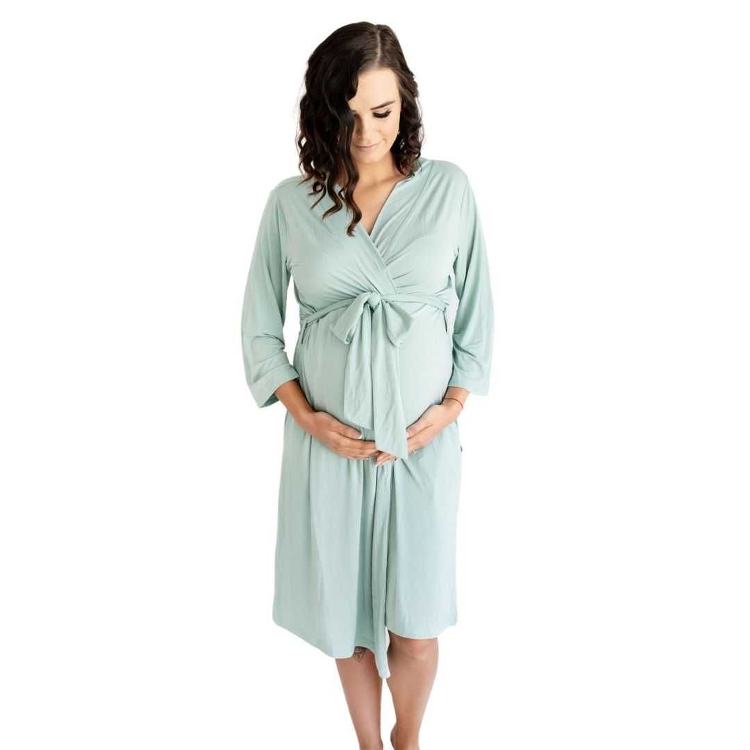 Silky Soft Bamboo Robe, For Maternity & Beyond